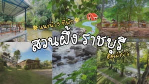 ที่พักสวนผึ้งติดลำธาร