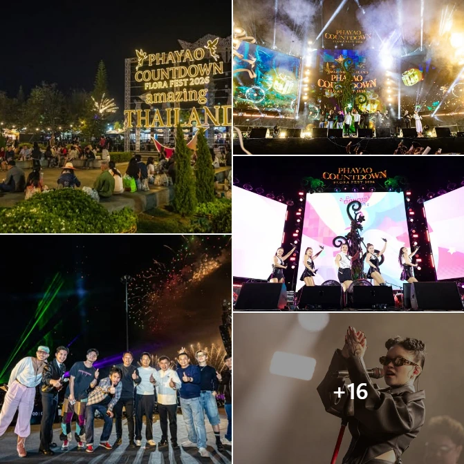 Amazing Thailand Phayao Countdown Flora Fest 2026 ณ ลานอนุสาวรีย์พ่อขุนงำเมือง และบริเวณกว๊านพะเยา